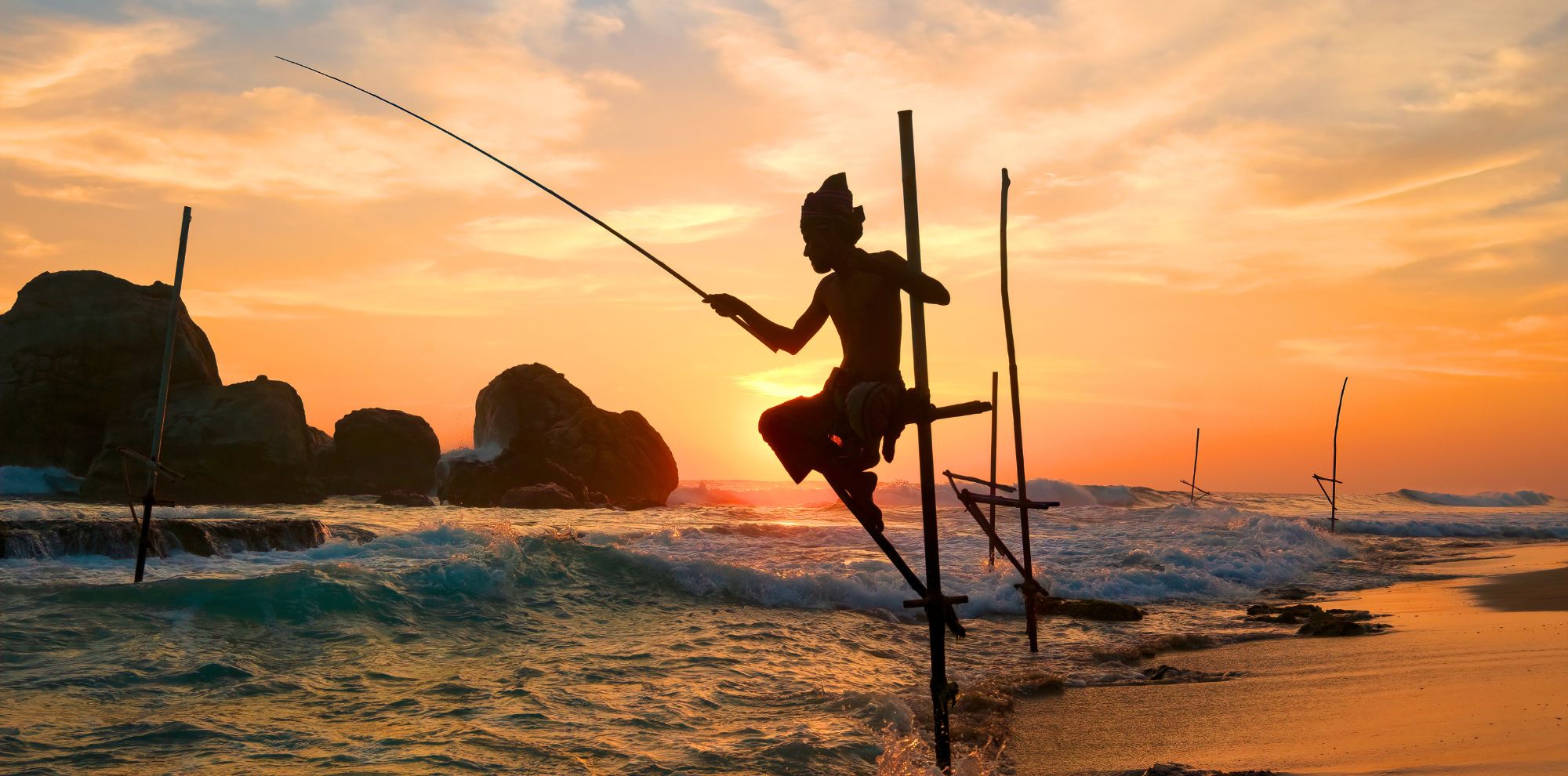 Stilt Fishing